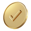 Check Gold Icon