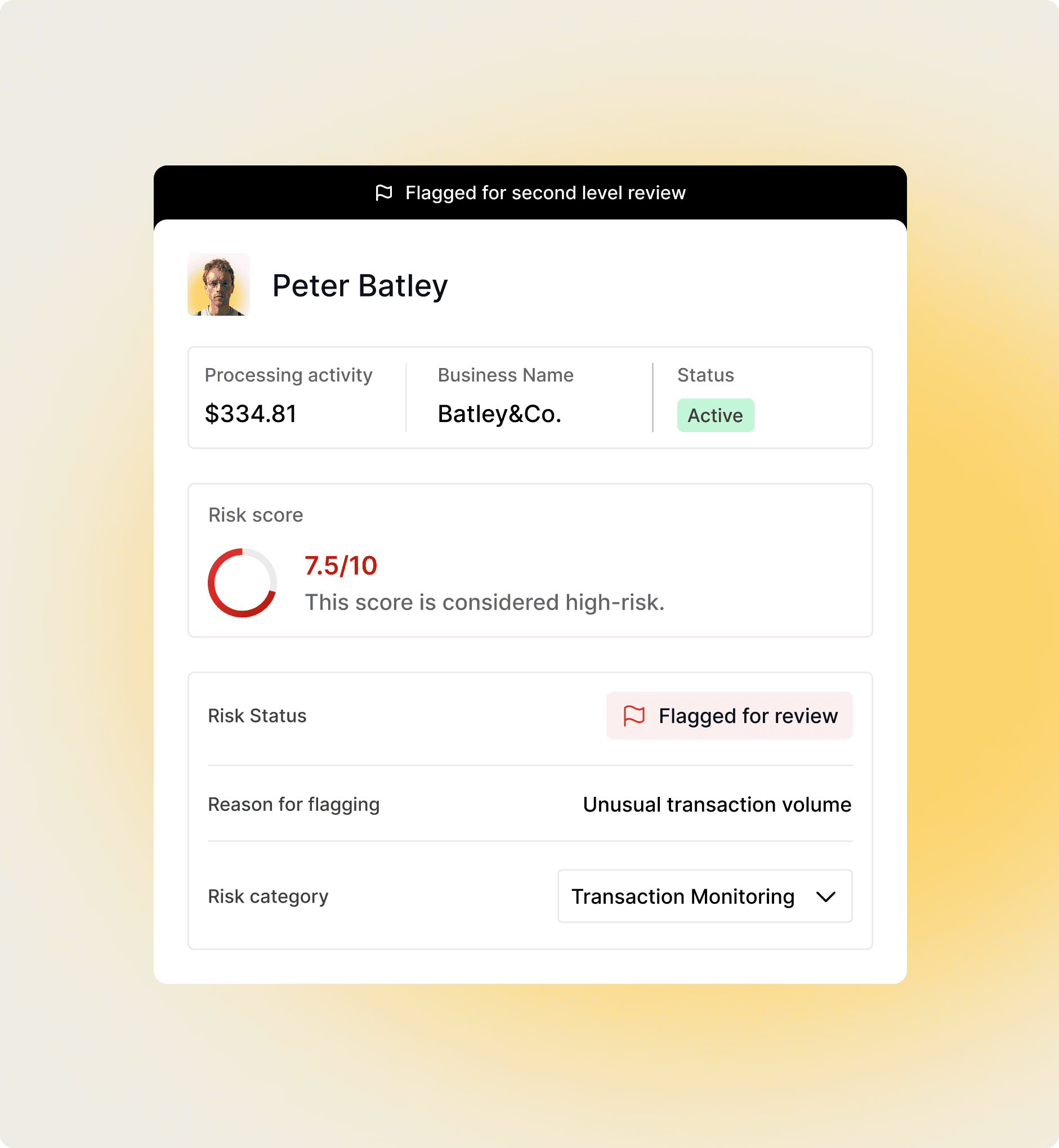 Onboarding Custom Risk Model
